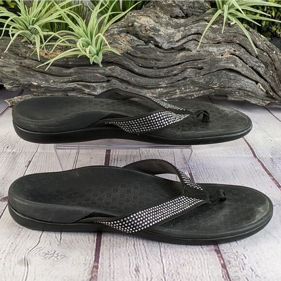 Vionic Islander Toe Post Sandals Flip Flops - Picture 4 of 8